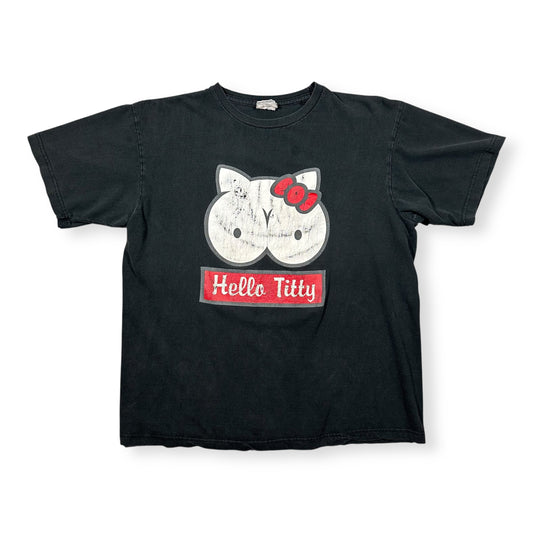 2000s Vintage Hello Titty Shirt
