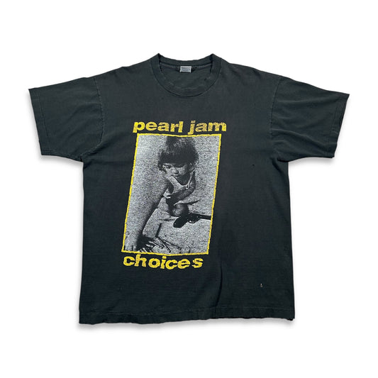1990s Vintage Pearl Jam "Choices" Shirt