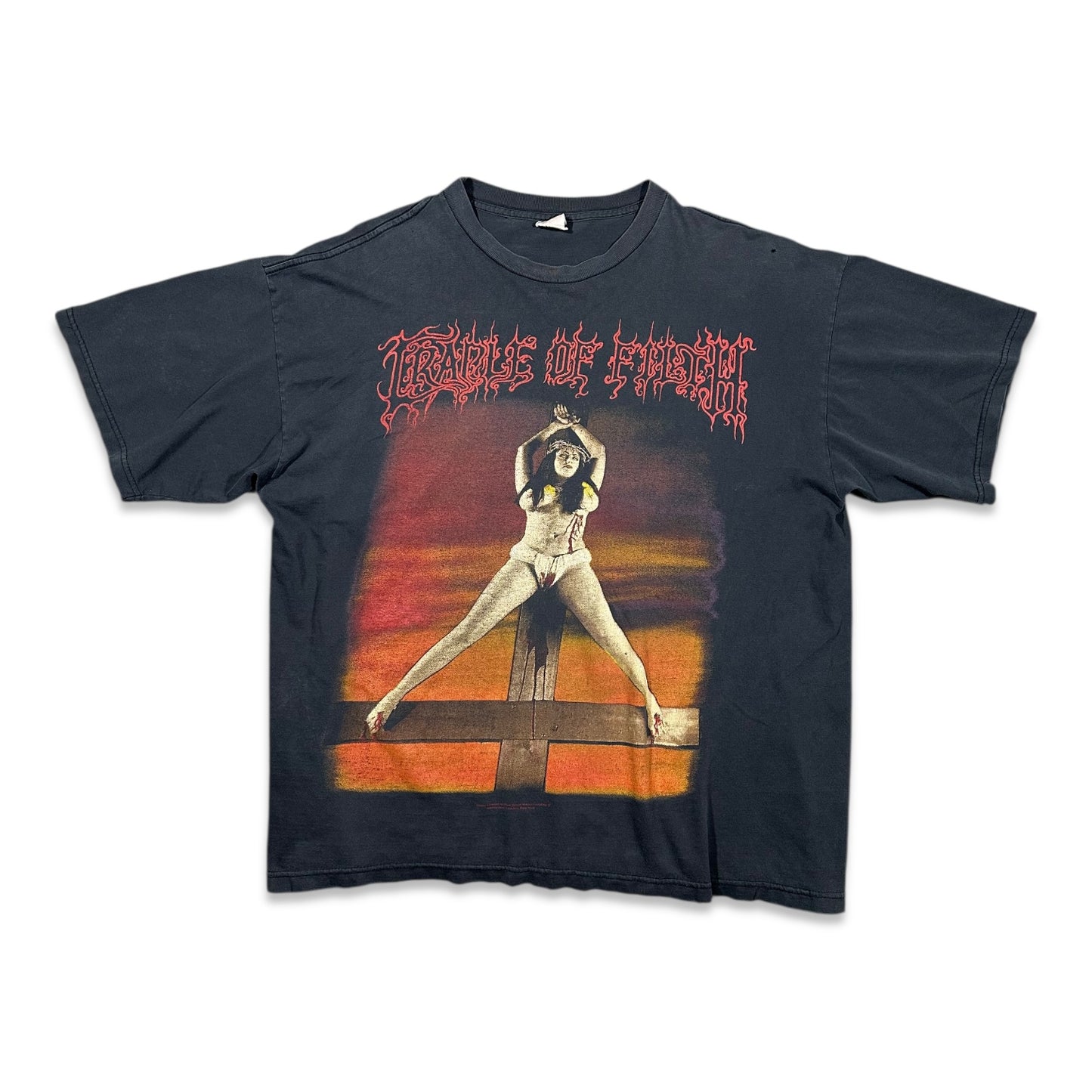 1990s Vintage Cradle Of Filth Desire Me Like Satan Shirt
