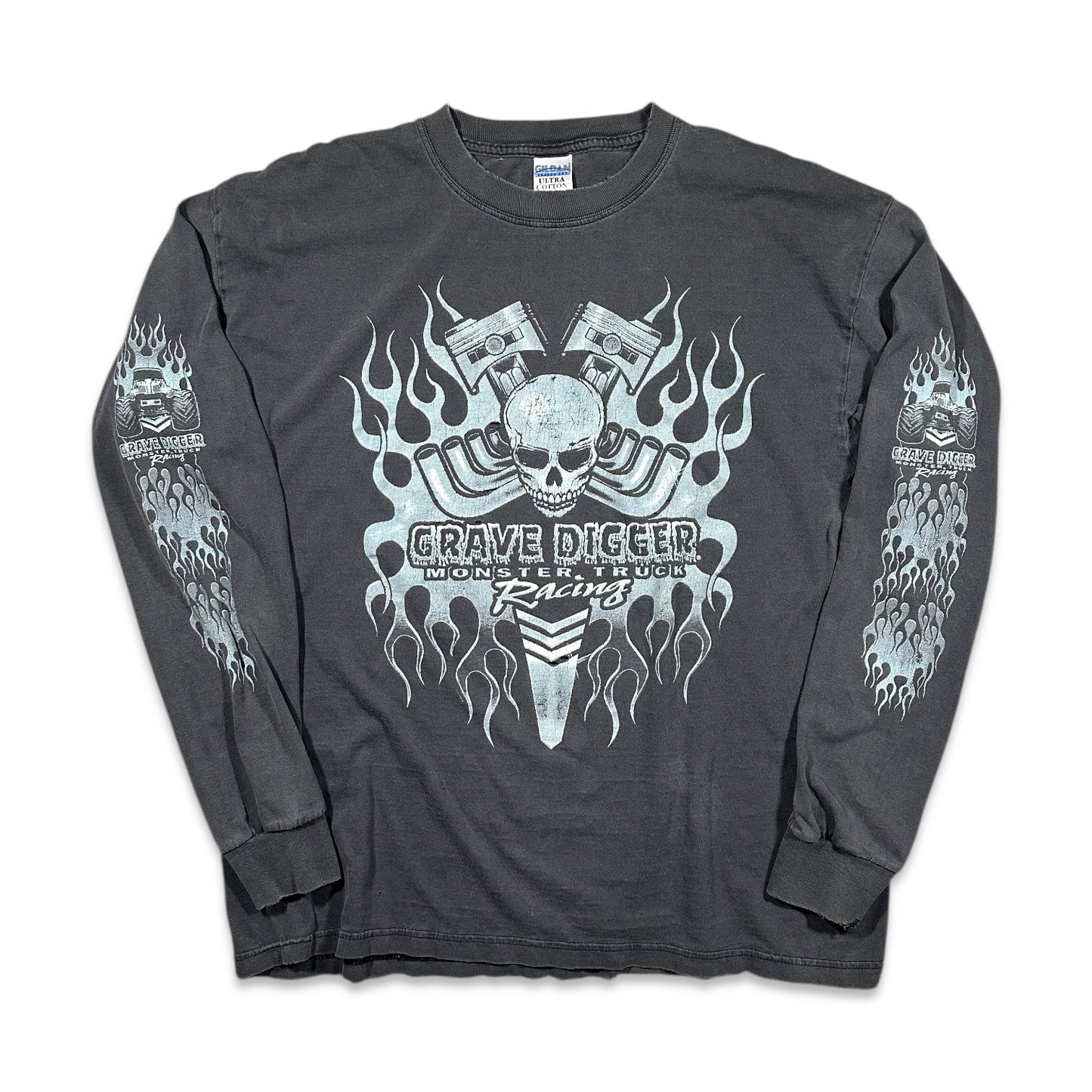 2000s Vintage Grave Digger Longsleeve Shirt