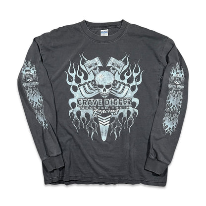 2000s Vintage Grave Digger Longsleeve Shirt