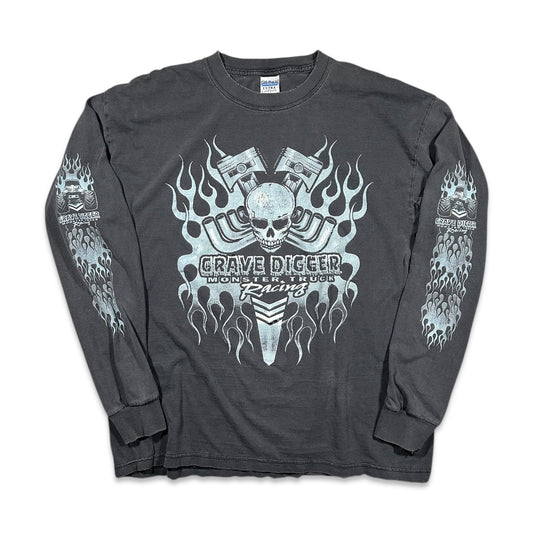 2000s Vintage Grave Digger Longsleeve Shirt