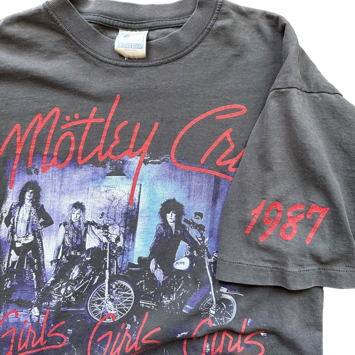 1987 Vintage Motley Crue Shirt