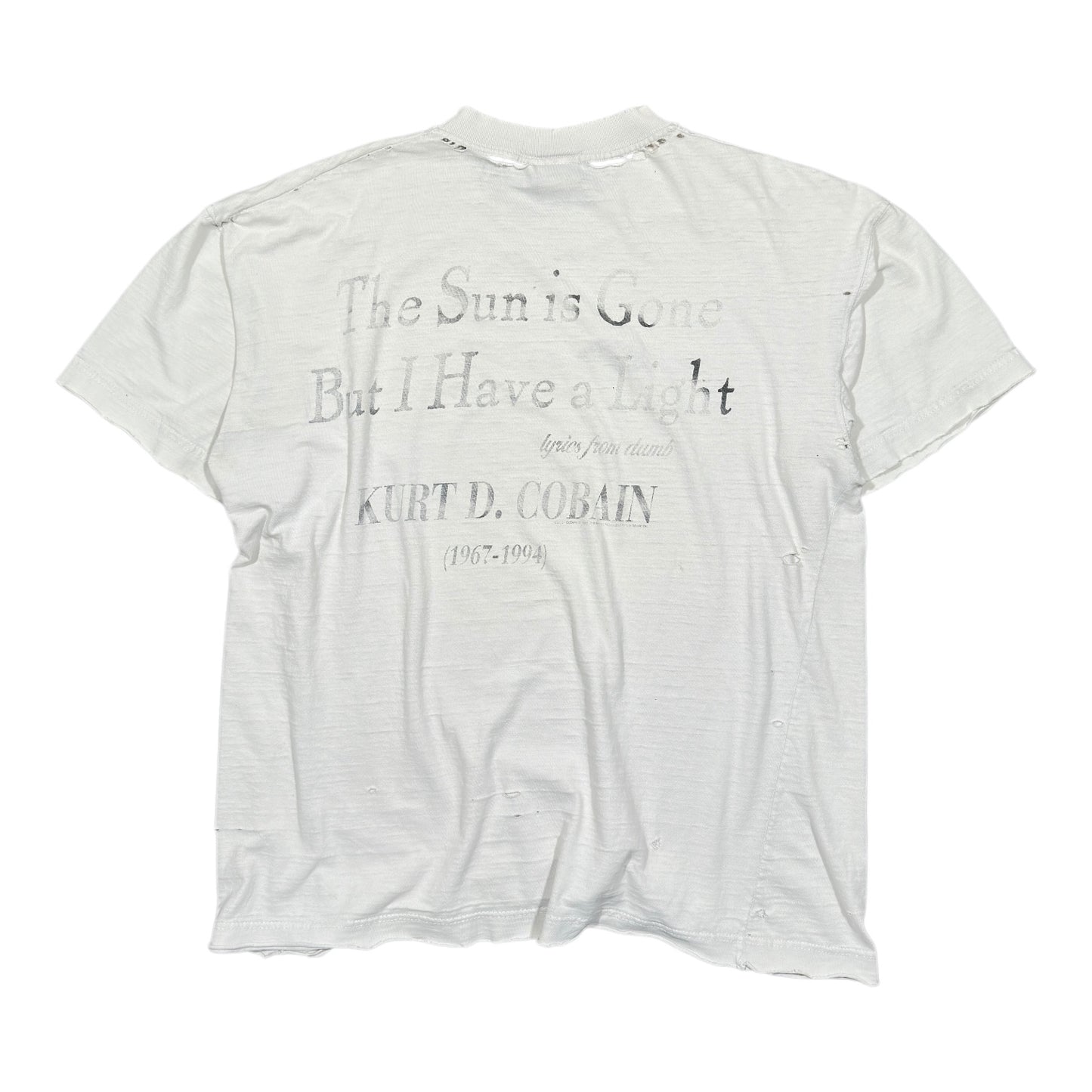 1995 Vintage Kurt Cobain Memorial Shirt