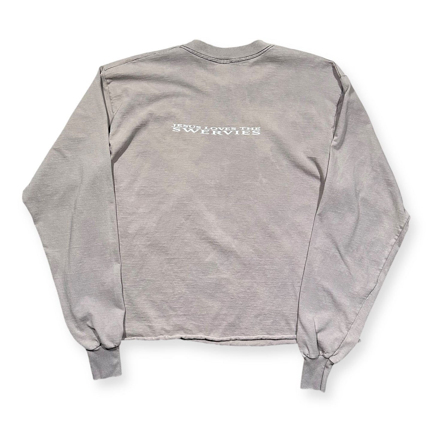 1990s Vintage Swervedriver "Jesus Loves The Swervies" Longsleeves Shirt