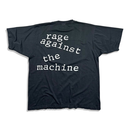 1990s Vintage FUCT Rage Against The Machine Bootleg Shirt