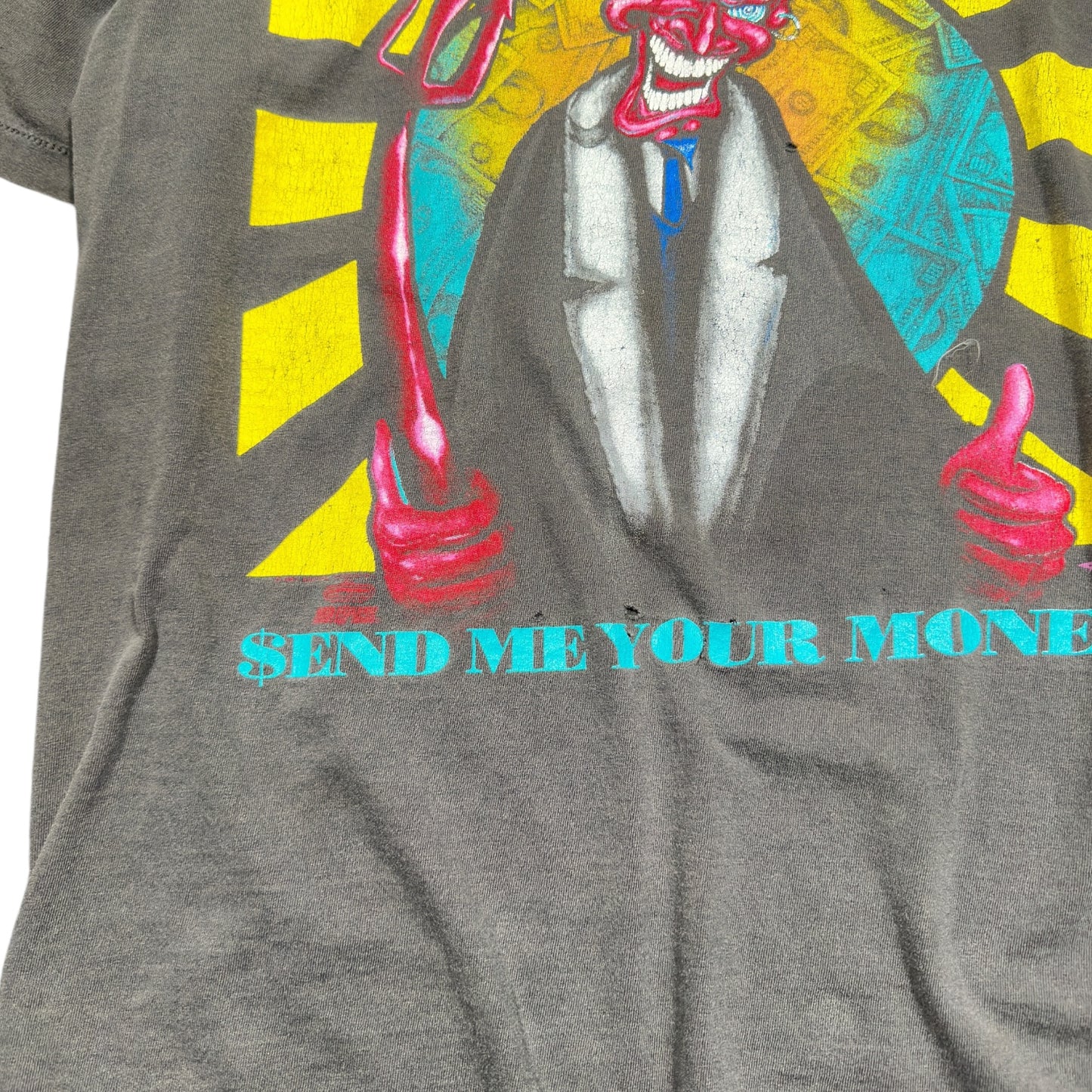 1991 Vintage Suicidal Tendencies "$end Me Your Money" Shirt