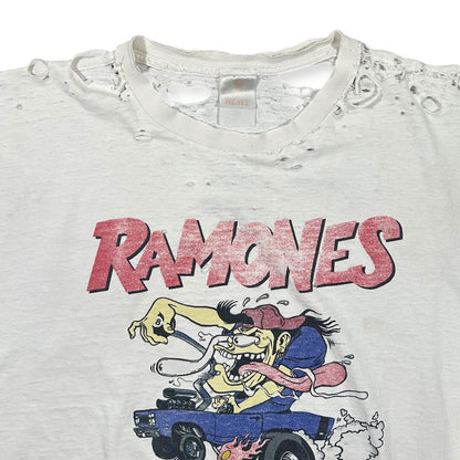 1990s Vintage Ramones "Hey Ho Let's Go" Shirt