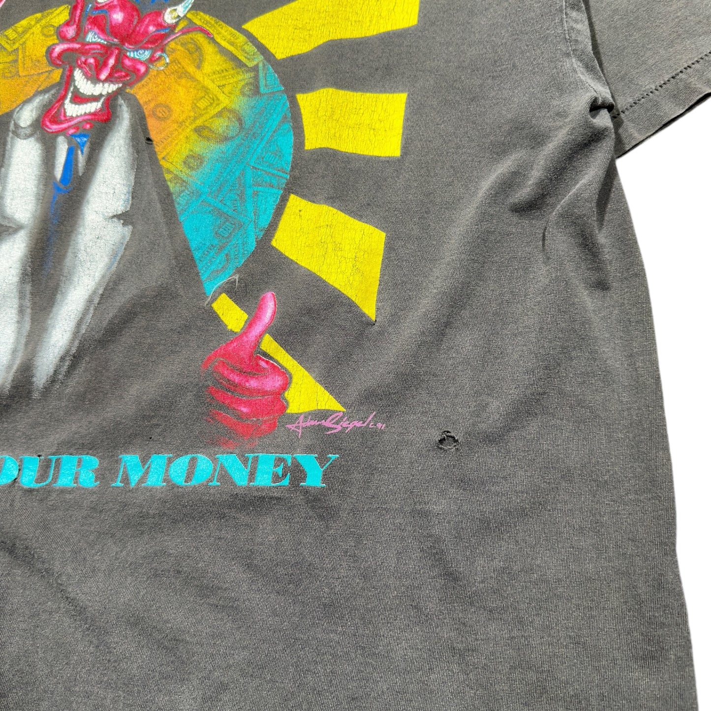 1991 Vintage Suicidal Tendencies "$end Me Your Money" Shirt