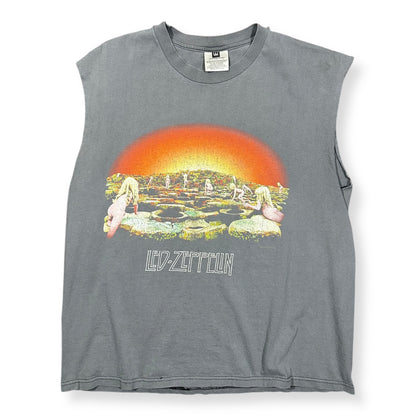 1990s Vintage Led Zeppelin "Houses Of The Holy" Cutoff Shirt