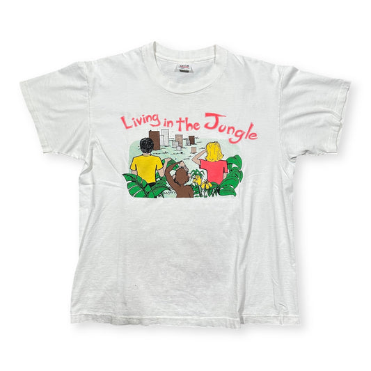 1990s Vintage Living In The Jungle Shirt