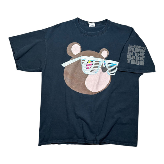 2000s Vintage Kanye West "Glow In the Dark" Tour Shirt