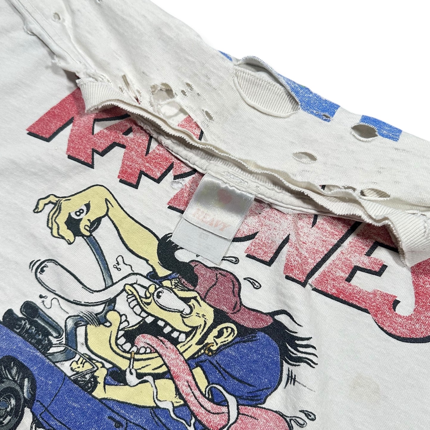 1990s Vintage Ramones "Hey Ho Let's Go" Shirt