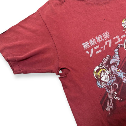 1990s Vintage Sonic Youth "Hysteric Comics Invincible Squadron" Shirt