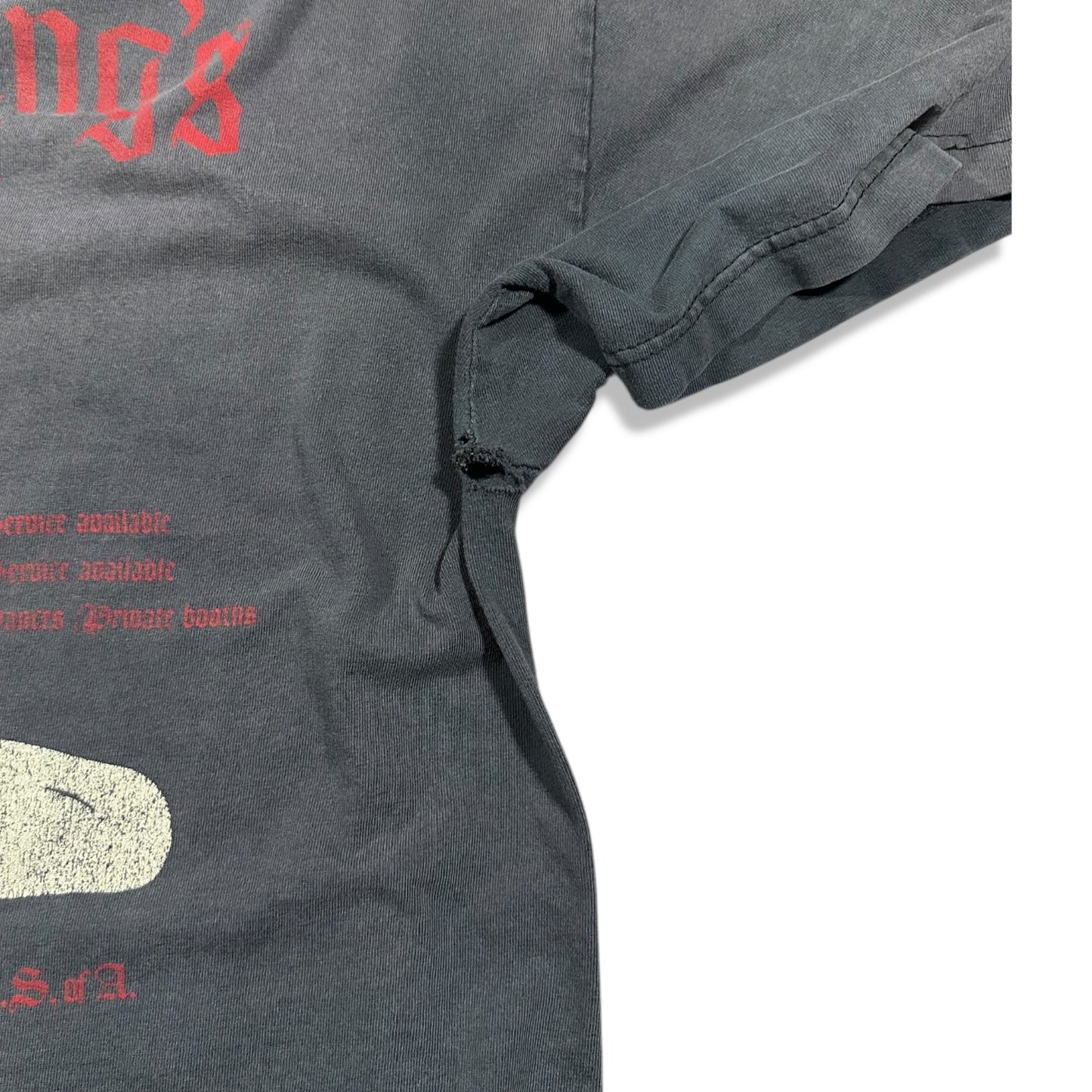 1990s Vintage Poon Tang's Cabaret Strip Club Shirt