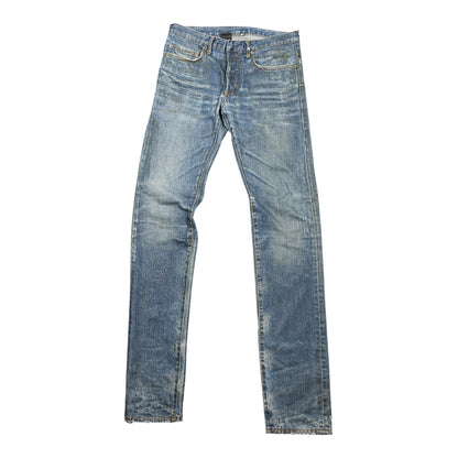 Dior Homme AW03 "Luster" Blue Denim Jeans by Hedi Slimane