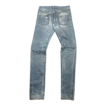 Dior Homme AW03 "Luster" Blue Denim Jeans by Hedi Slimane