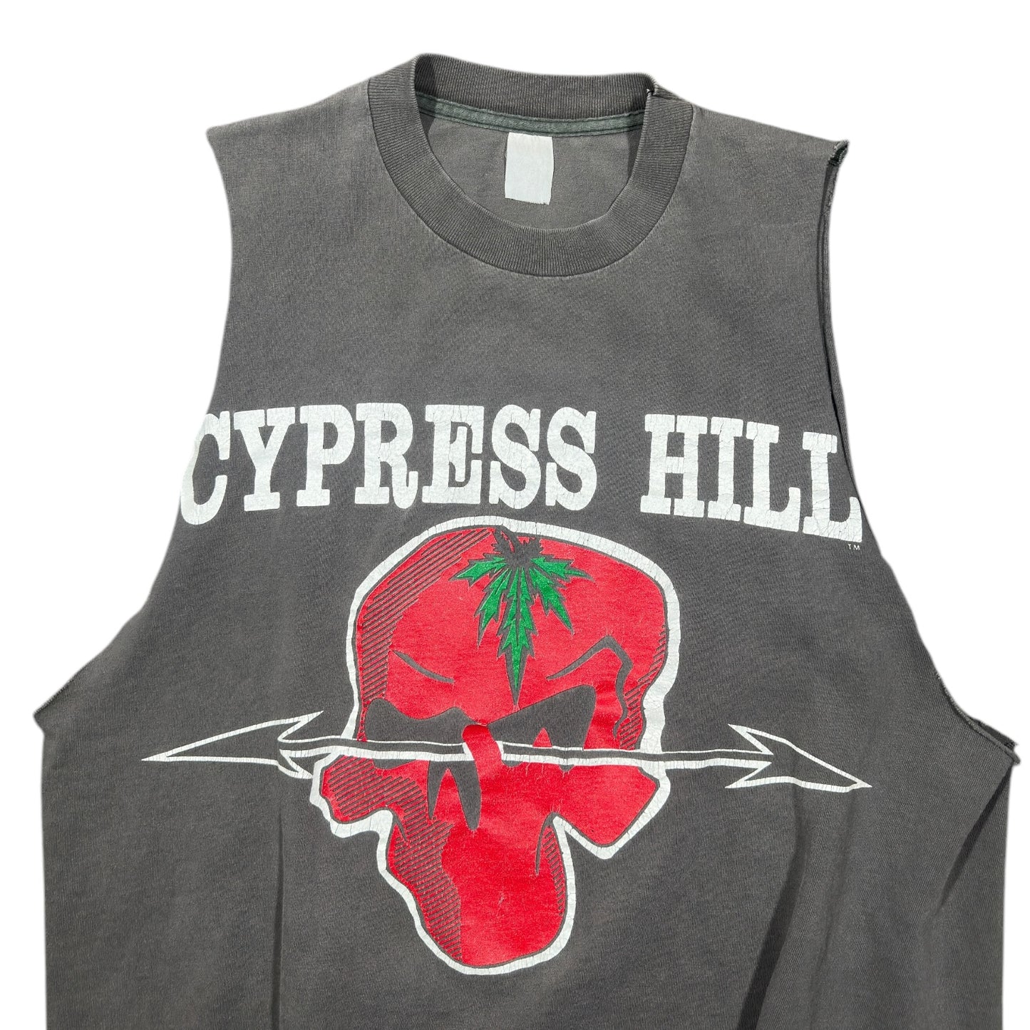 1990s Vintage Cypress Hill Cutoff Shirt