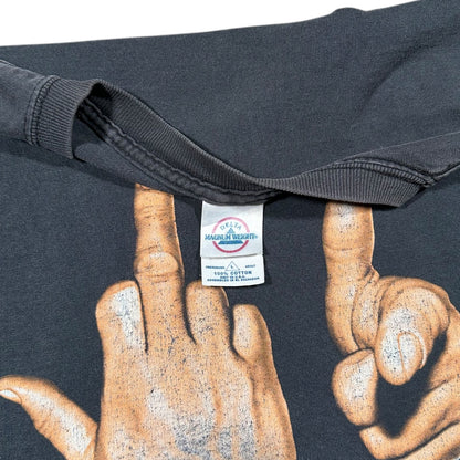 2000s Vintage "Fuck You" Fingers Shirt