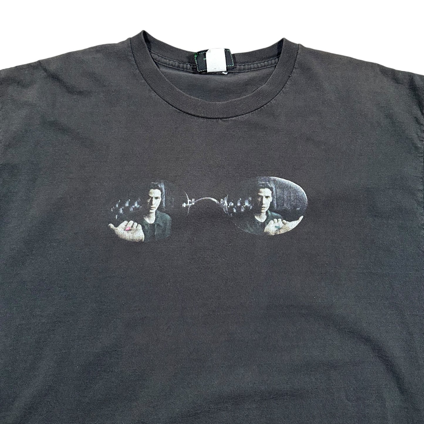 2000s Vintage Matrix Reloaded "Red Pill Blue Pill" Shirt