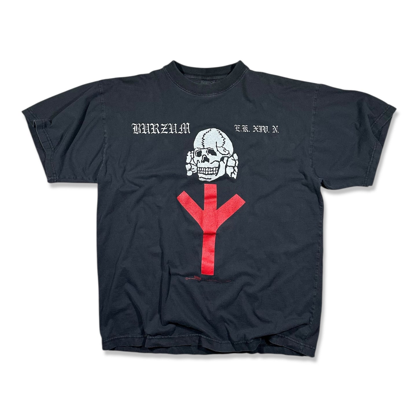 1990s Vintage Burzum "Support Your Local Einsatz-Kommando" Shirt