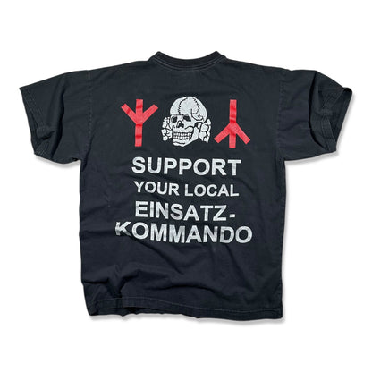 1990s Vintage Burzum "Support Your Local Einsatz-Kommando" Shirt