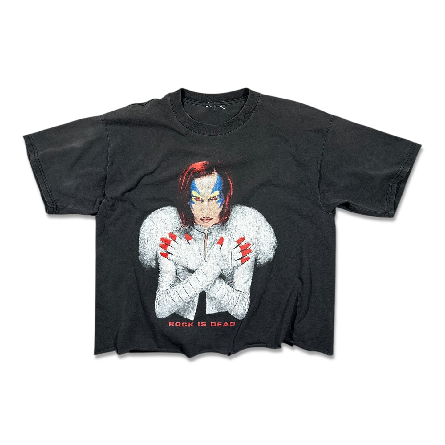 1990s Vintage Marilyn Manson "Rock Is Dead" Shirt