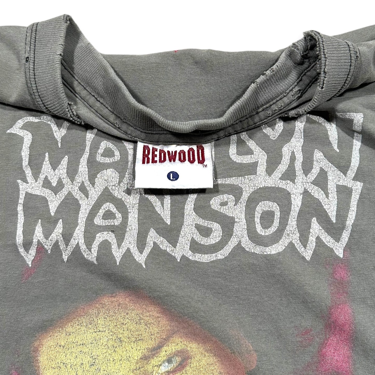 1990s Vintage Marilyn Manson "God of Fuck" Shirt