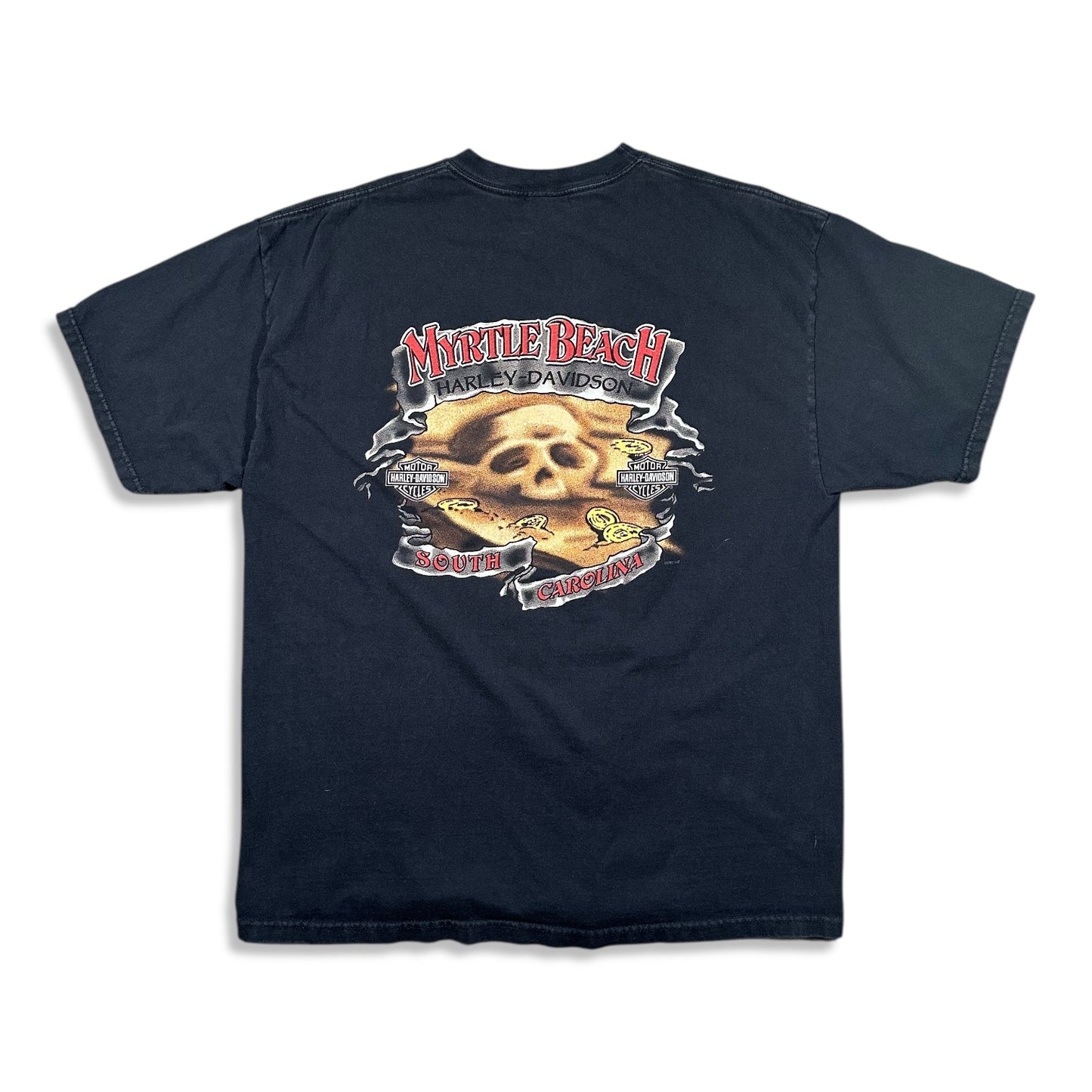 2006 Vintage Harley Davidson Poker Shirt