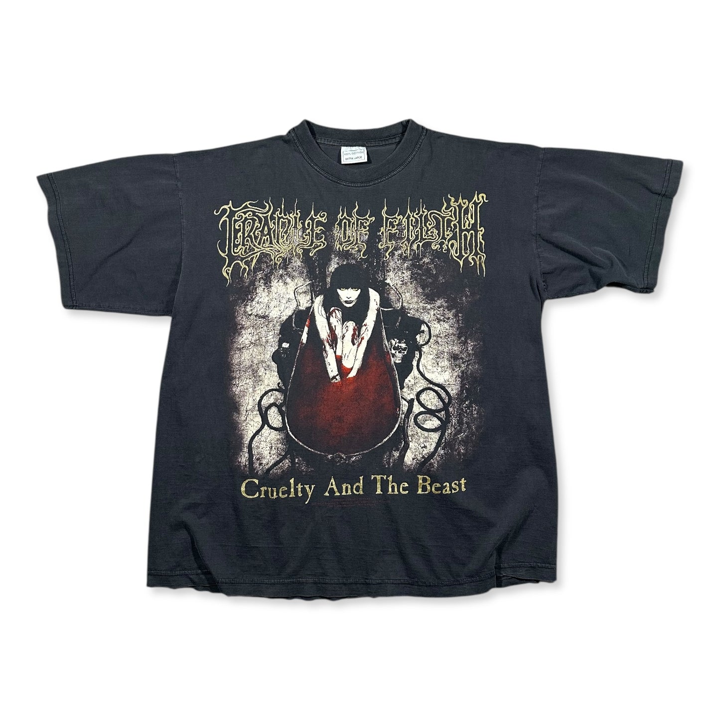 1990s Vintage Cradle Of Filth Cruelty And The Beast Shirt
