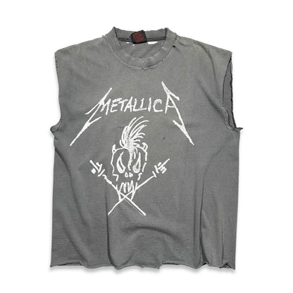 1990s Vintage Metallica Cutoff Shirt