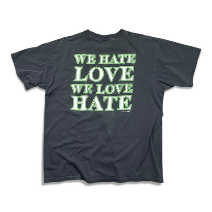 1990s Vintage Marilyn Manson "We Hate Love We Love Hate" Shirt