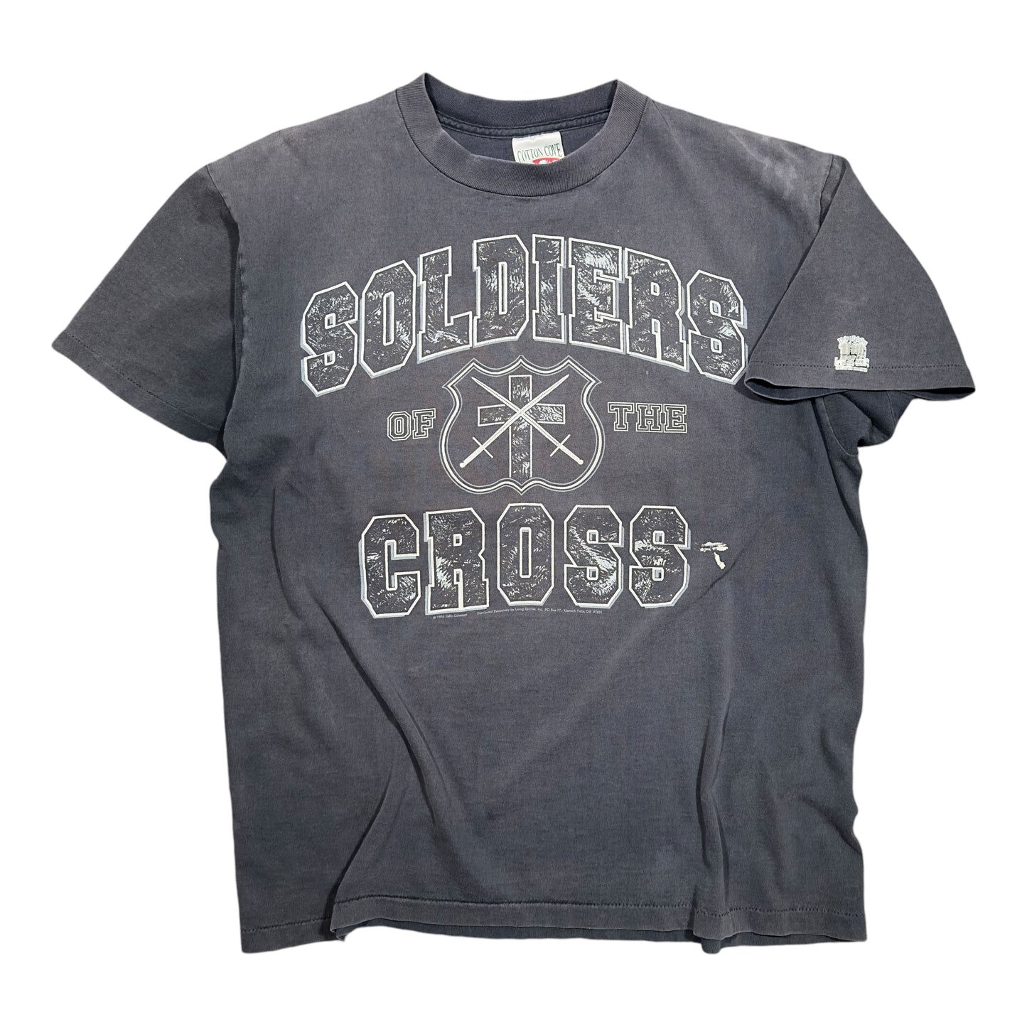 1994 Vintage John Coleman Soldiers of the Cross Shirt