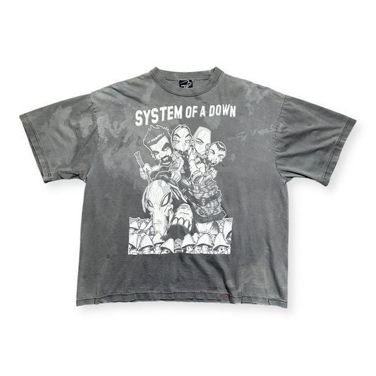 2000s Vintage System Of A Down Shirt