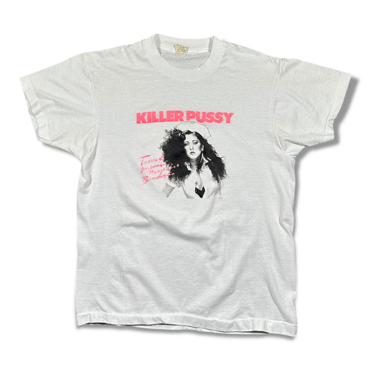 1980s Vintage Killer Pussy Shirt