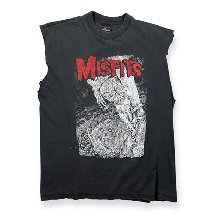 2000s Vintage Misfits Cutoff Shirt