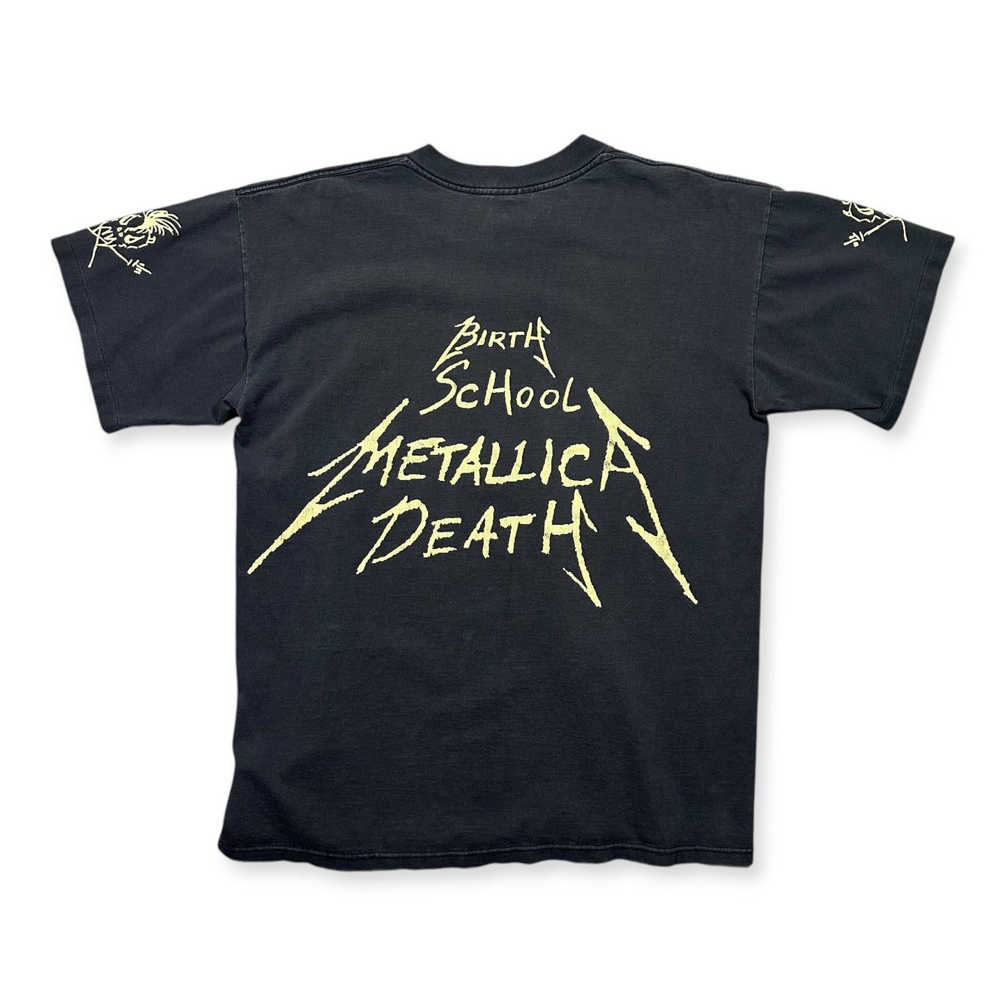 1990s Vintage Metallica "Birth School Metallica Death" Shirt