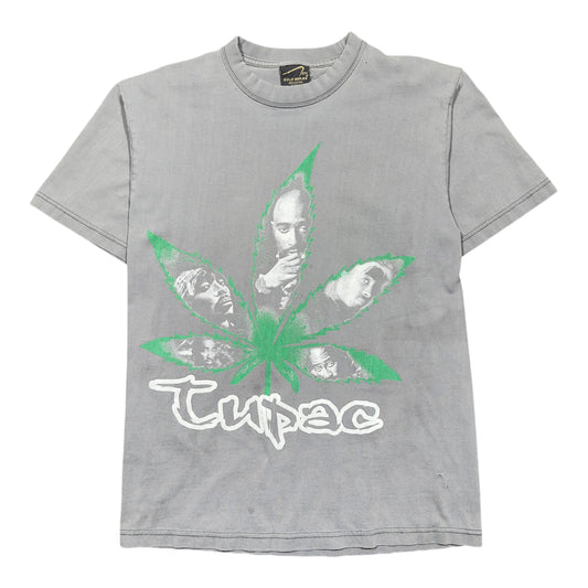 2000s Vintage Tupac Shakur Weed Shirt