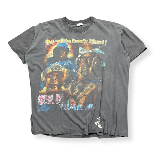 1990s Vintage Tupac and Biggie Memorial Shirt
