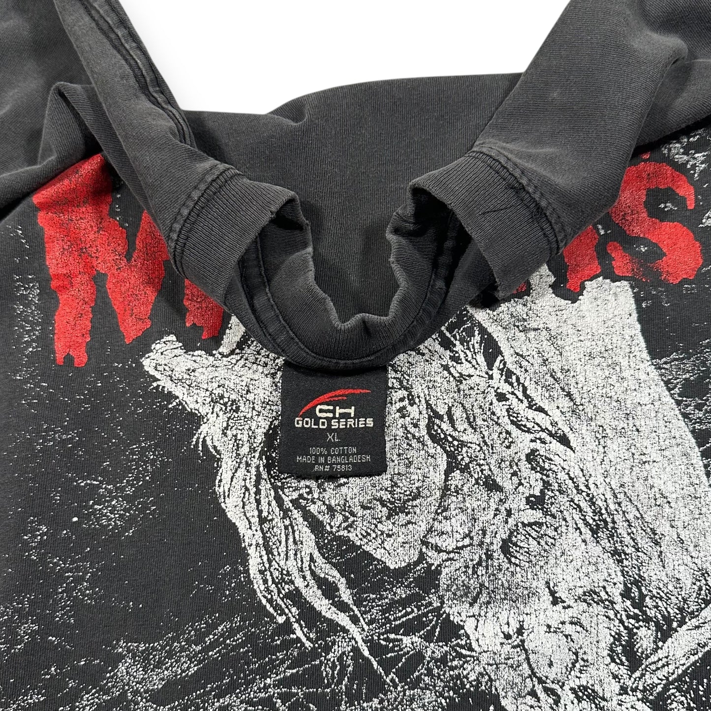 2000s Vintage Misfits Cutoff Shirt