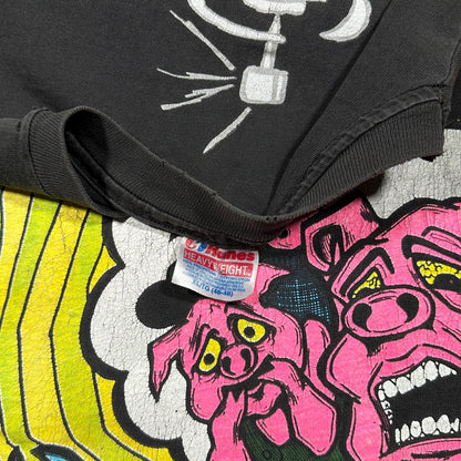 1990s Vintage Green Jelly Shirt