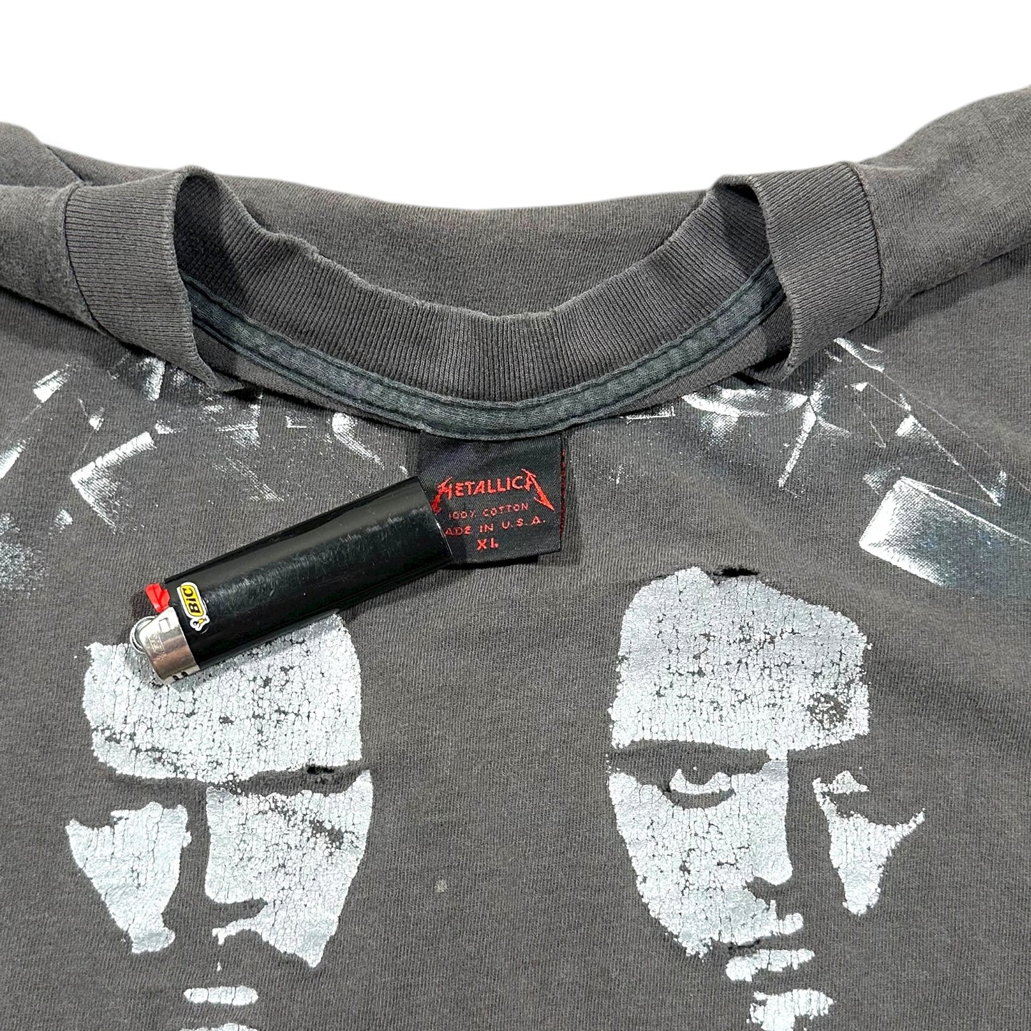 1990s Vintage Metallica "Historic Dates" Shirt