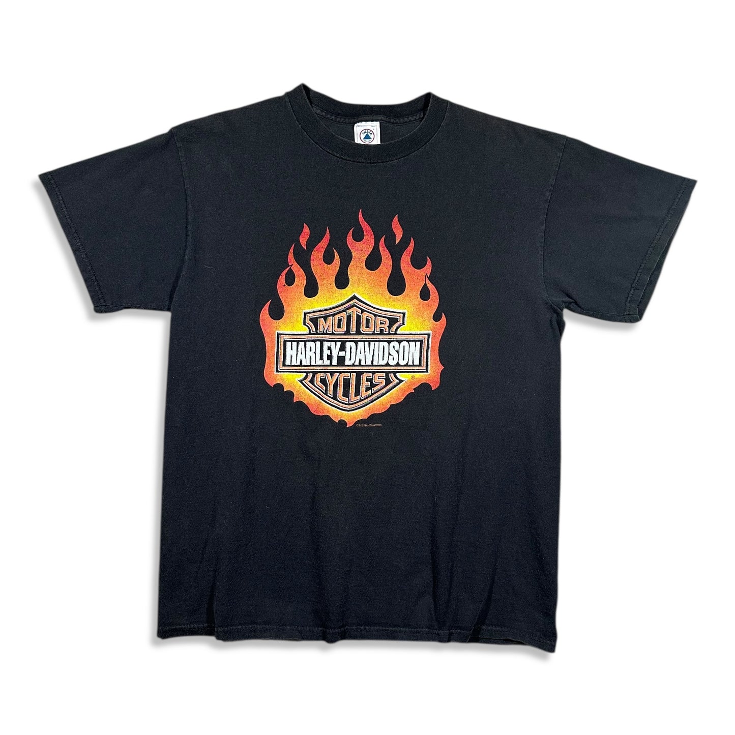 2000s Vintage Harley Davidson Flame Shirt