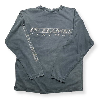 1990s Vintage In Flames Longsleeves Shirt