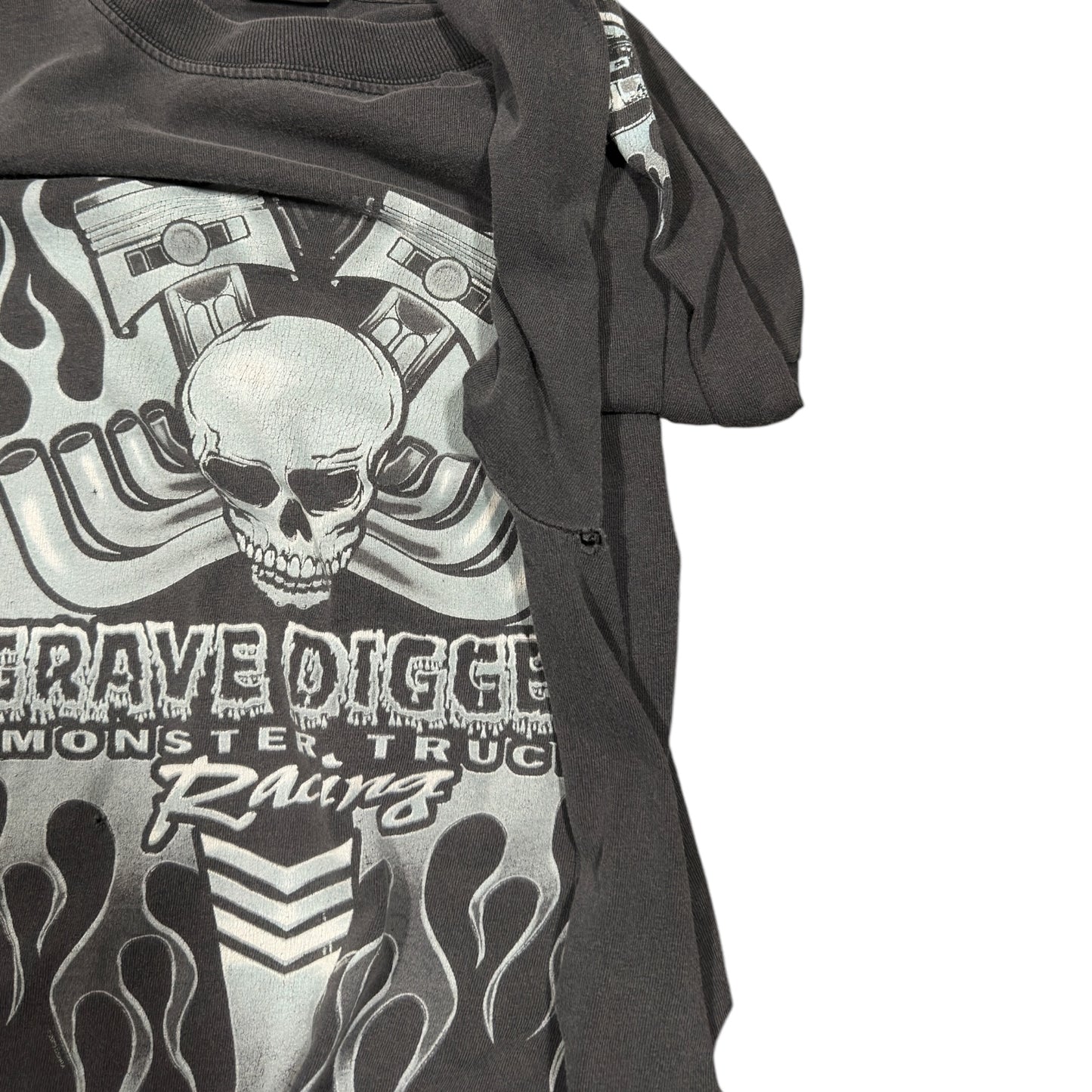 2000s Vintage Grave Digger Longsleeves Shirt