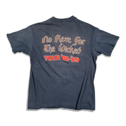 1980s Vintage Ozzy Osbourne "No Rest For The Wicked" Shirt