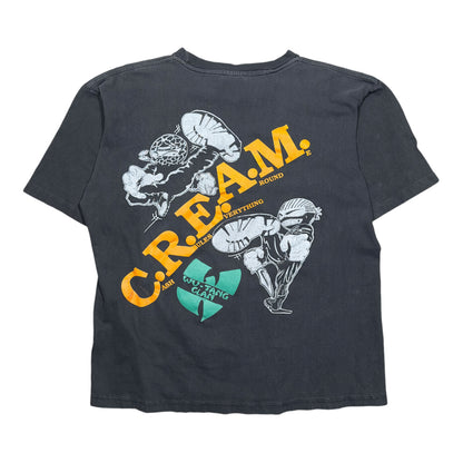 1990s Vintage Wu-Tang Clan "Cash Rules Everything Around Me" Bootleg Shirt