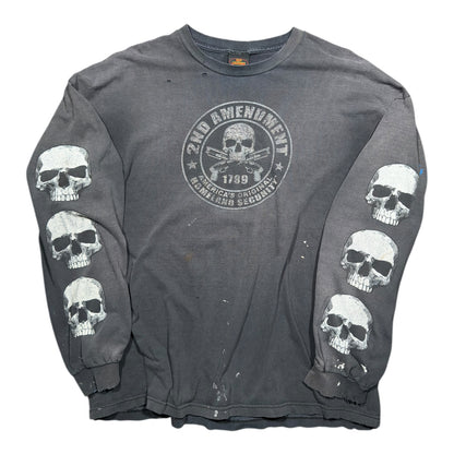 2000s Vintage 2nd Amendment Longsleeves Shirt