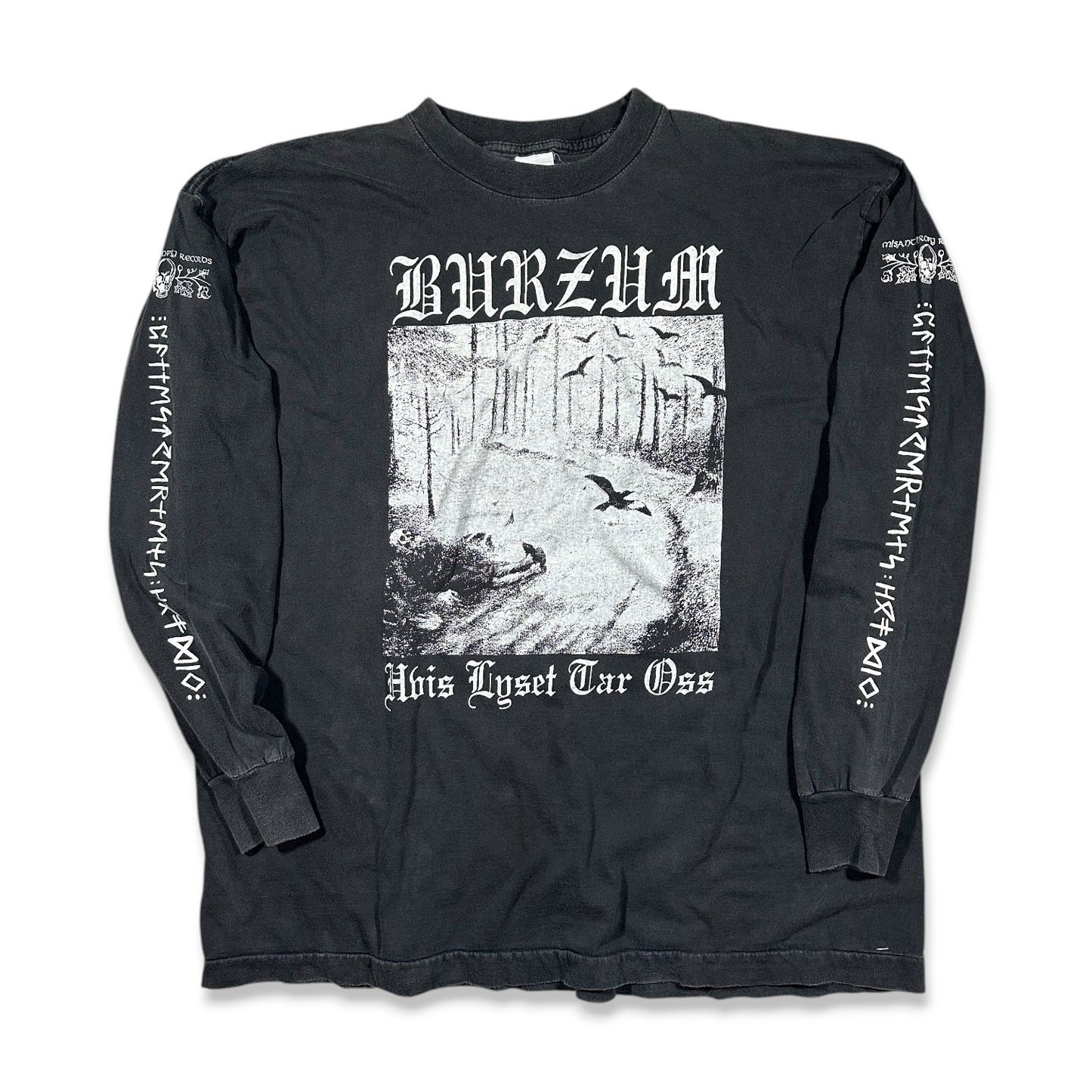 1990s Vintage Burzum Longsleeves Shirt