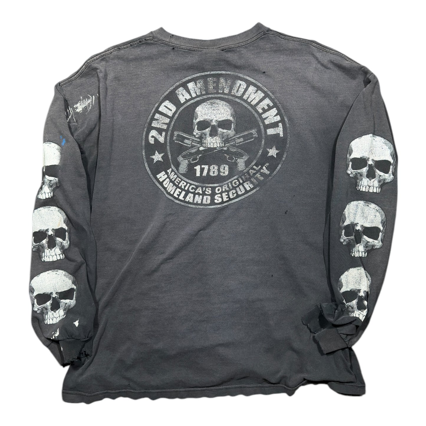 2000s Vintage 2nd Amendment Longsleeves Shirt